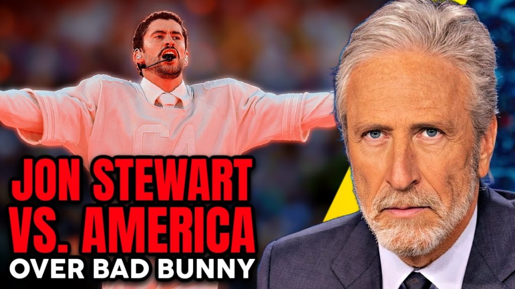 Bad Bunny BAD RATINGS Trigger Jon Stewart to LASH OUT at Americans! More Super Bowl FALLOUT!