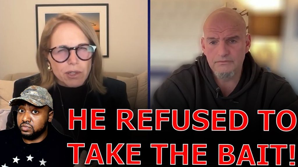 John Fetterman SHUTS DOWN Liberal Reporter Trying To Bait Him Into Spitting On Charlie Kirk’s Grave!