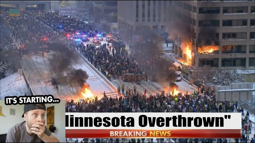 MOBS RE-TAKE Minnesota’s Capital… TIM WALZ ‘SURROUNDED’ as Trump Vows “Mass Arrests”
