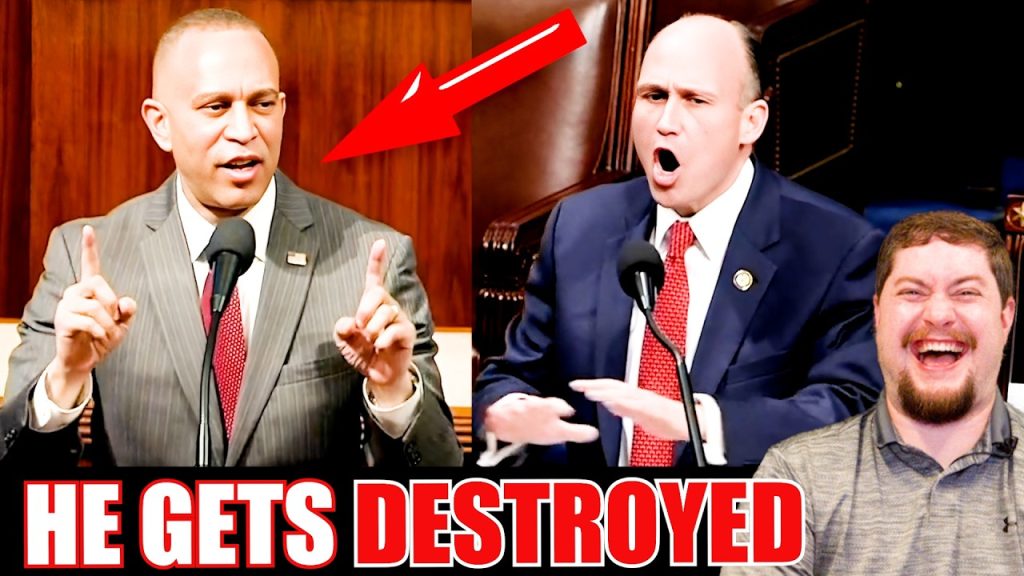 Pissed off Republican goes on EPIC rant, forces Hakeem Jeffries to sit there & TAKE IT