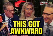 Crowd Roars When Bill Maher Puts MSNBC Host In His Place!