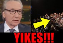 The crowd TURNED in Bill Maher! Watch his face lol