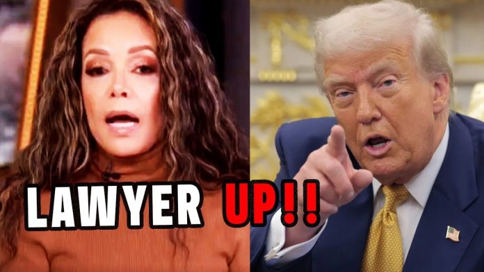 Hostin Is Out - 'The View' Will Be Off The Air If Trump Sues ABC/Dis!