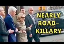 Did Bill Clinton Just Try To Push Hillary Into Oncoming Traffic In NYC?