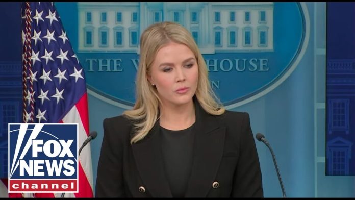 EPIC FURY UPDATE: Iran has 'golden opportunity,' Leavitt says