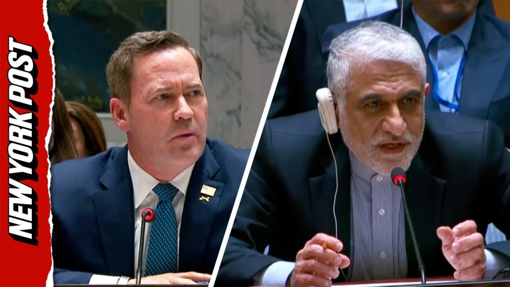 US UN Ambassador Tells Off Iran Rep To His Face at Tense UN Meeting