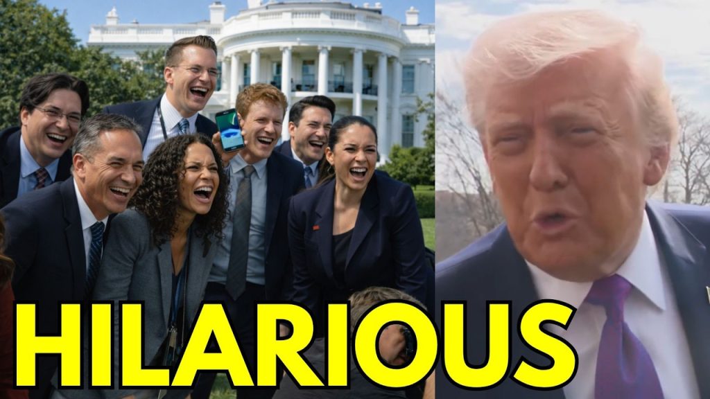 Woke Mob of Reporters Couldn’t Believe How Funny and Smart Trump is During a Press Gaggle