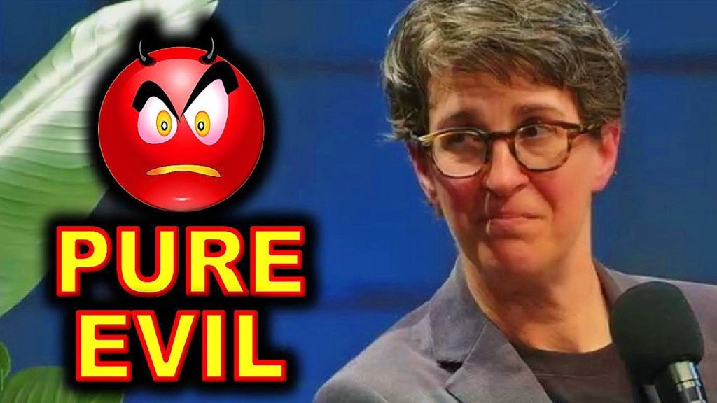 Rachel Maddow has PSYCHOTIC Breakdown and INSULTS America…..
