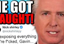 Gavin Newsom PANICS After GETTING CAUGHT in INSANE Video!
