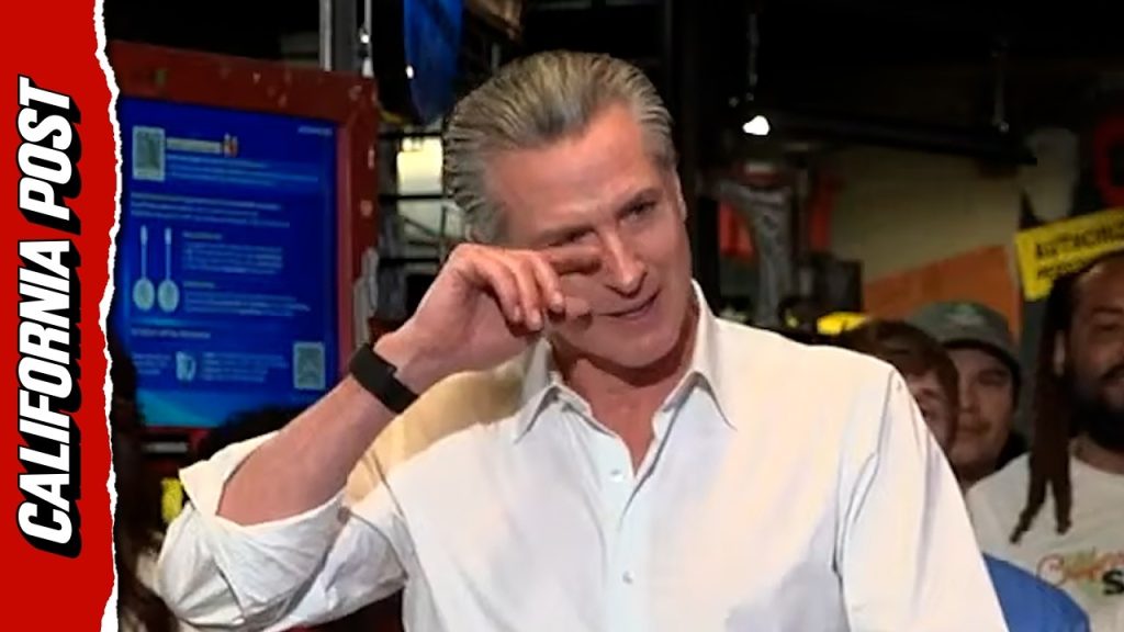 Gavin Newsom Lets the TEARS Roll While Discussing California Jobs Program