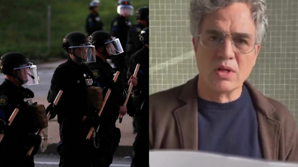 Mark Ruffalo blasted for shocking claim police dogs caused protesters to ‘bleed to death’