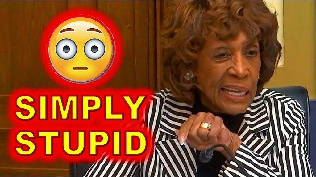Maxine Waters HUMILIATES Herself with OFF-TOPIC Trump Rant…..