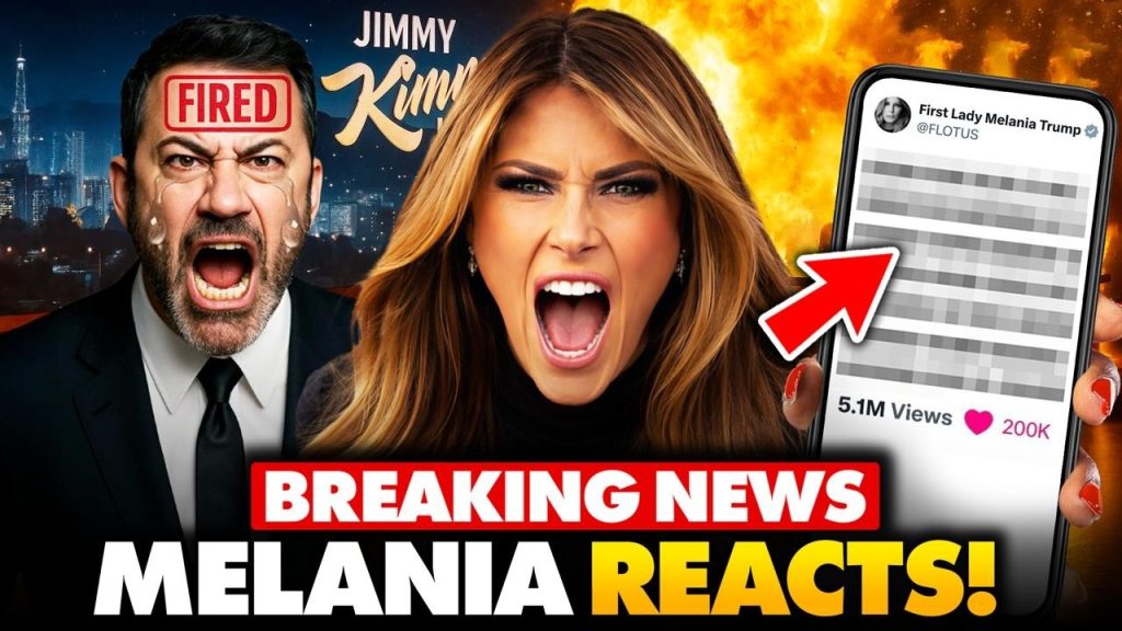 Melania Trump Just ENDED Jimmy Kimmel’s Career | It’s OVER 🔥