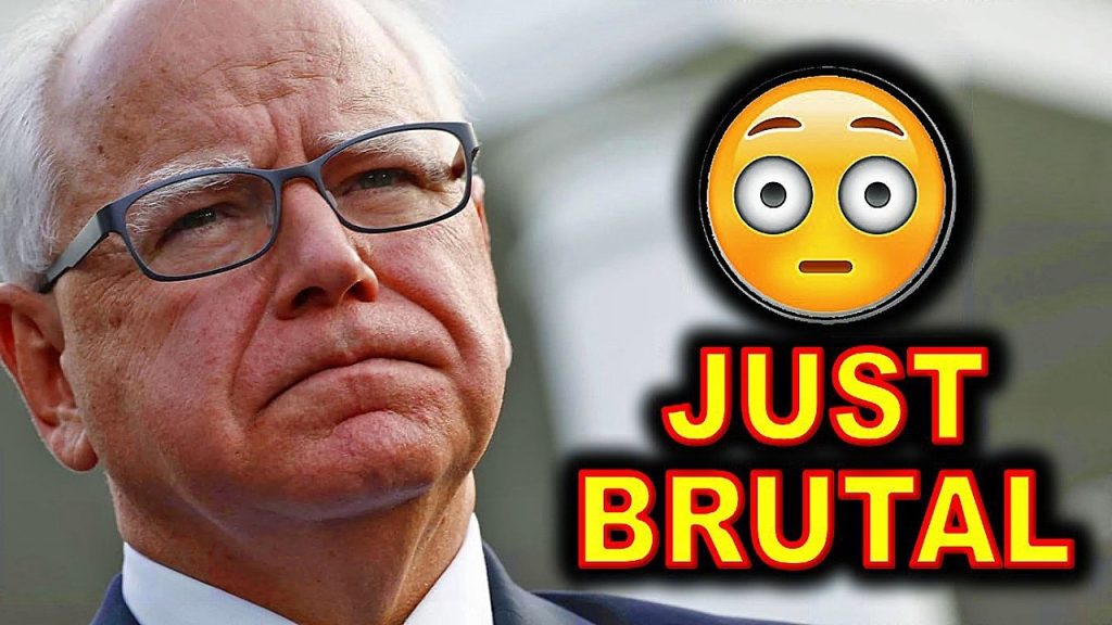 Tim Walz Just Got SMACKED in the FACE by Poetic JUSTICE…..