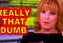 Joy Behar THINKS Half the COUNTRY is as DUMB as She Is…..