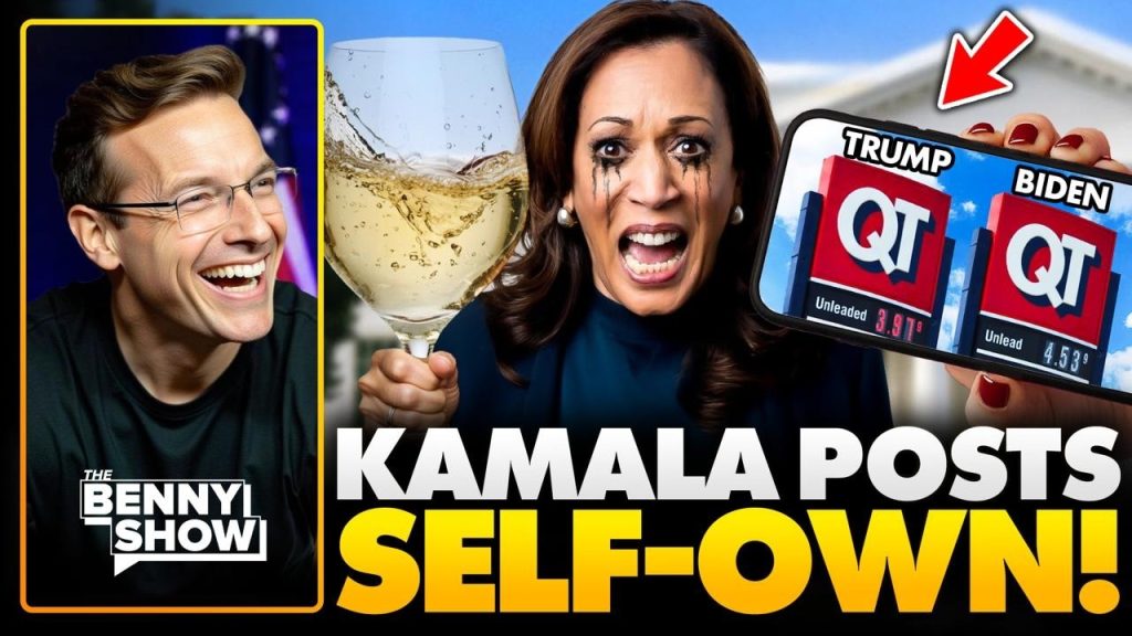 Kamala Harris Shows Up DRUNK at Gas Station, Delivers UNHINGED Slurry Rant | Internet DESTROYS Her…