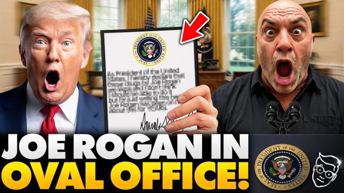Joe Rogan Just Made a SHOCK LIVE Speech From The Oval Office on a MASSIVE Issue…