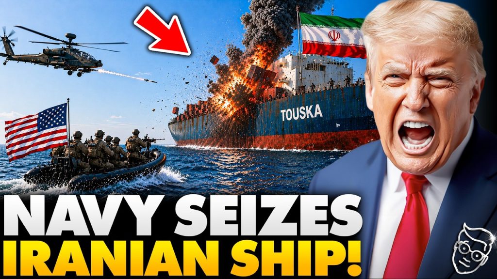 U.S. Military FIRES ON and Seizes Iran’s BIGGEST Oil Ship After Violating Blockade | Insane Footage
