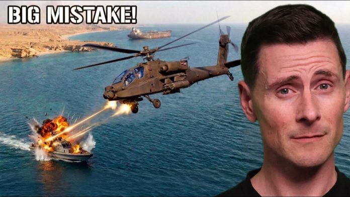How U.S. Apaches ANNIHILATED Iran's Mosquito Fleet in the Strait of Hormuz