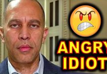 Hakeem Jeffries is PISSED-OFF and Making WILD Threats of REVENGE…..