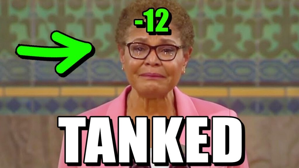 Karen Bass suffers the biggest polling COLLAPSE ever…