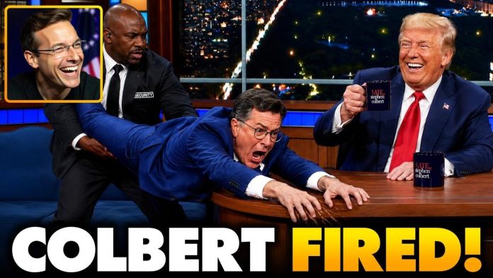 Colbert Throws Hysterical Meltdown on Last Show EVER! Cost CBS Millions...
