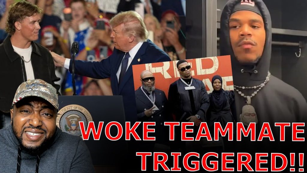 WOKE NY Giants Player FACES BACKLASH After LOSING IT Over Teammate QB Jaxson Dart Supporting Trump!