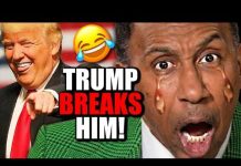 Stephen A Smith LOSES IT After Trump Hilariously ROASTS Him in BRUTAL Video!