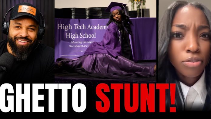 Black Graduation Stunt Backfires… Then She Claims Racism