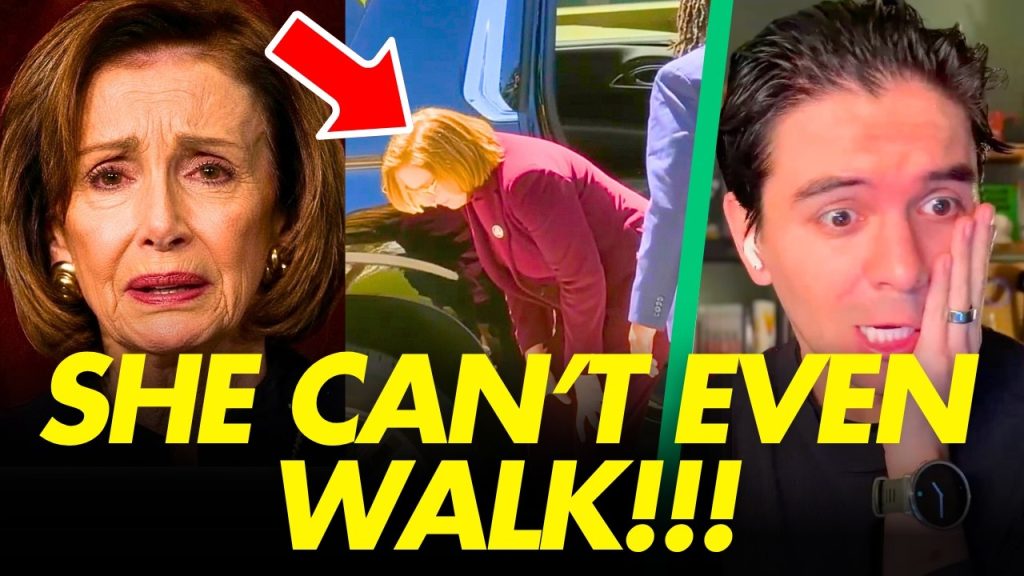 Nancy Pelosi Caught UNABLE TO WALK, Instantly LOSES IT In Insane Post!