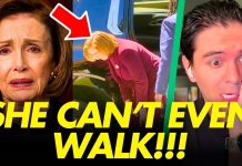 Nancy Pelosi Caught UNABLE TO WALK, Instantly LOSES IT In Insane Post!
