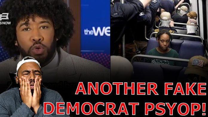 Liberals LOSE THEIR MINDS Over FAKE White Supremacists Surrounding Black Woman On DC Bus On July 4th