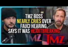 TMZ Boss NEARLY CRIES Over Fauci Hearing, Says It Was HEARTBREAKING, LOL