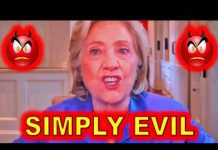 And You THOUGHT Hillary Clinton Couldn’t be any MORE Evil…..