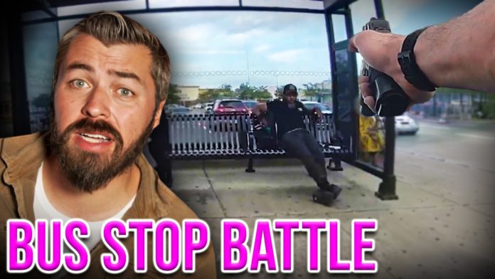 Bus Stop Standoff Ends In Barrage Of Gunfire!