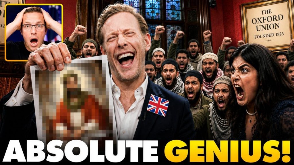 He Holds Up A Photo of ‘Mohammed’ in Fromt of Angry Muslims in the U.K…What Happens Next is Pure🔥