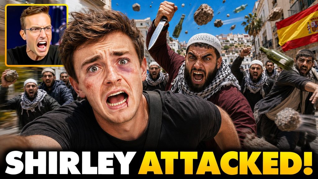 🚨Muslim Mob Tries To STAB and STONE Nick Shirley To DEATH Live On-Camera in Europe…Runs For His LIFE