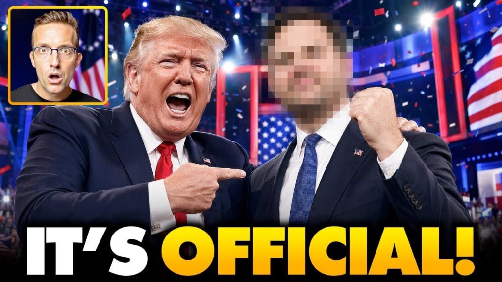 🚨Trump Just ‘Anointed’ His Successor | Endorses for 2028… 🚨Trump Just ‘Anointed’ His Successor | Endorses for 2028…
