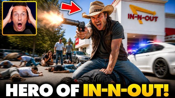 Left-Wing Gunman OPENS Fire On In-N-Out…Then A Cowboy Steps Up And Does The UNTHINKABLE